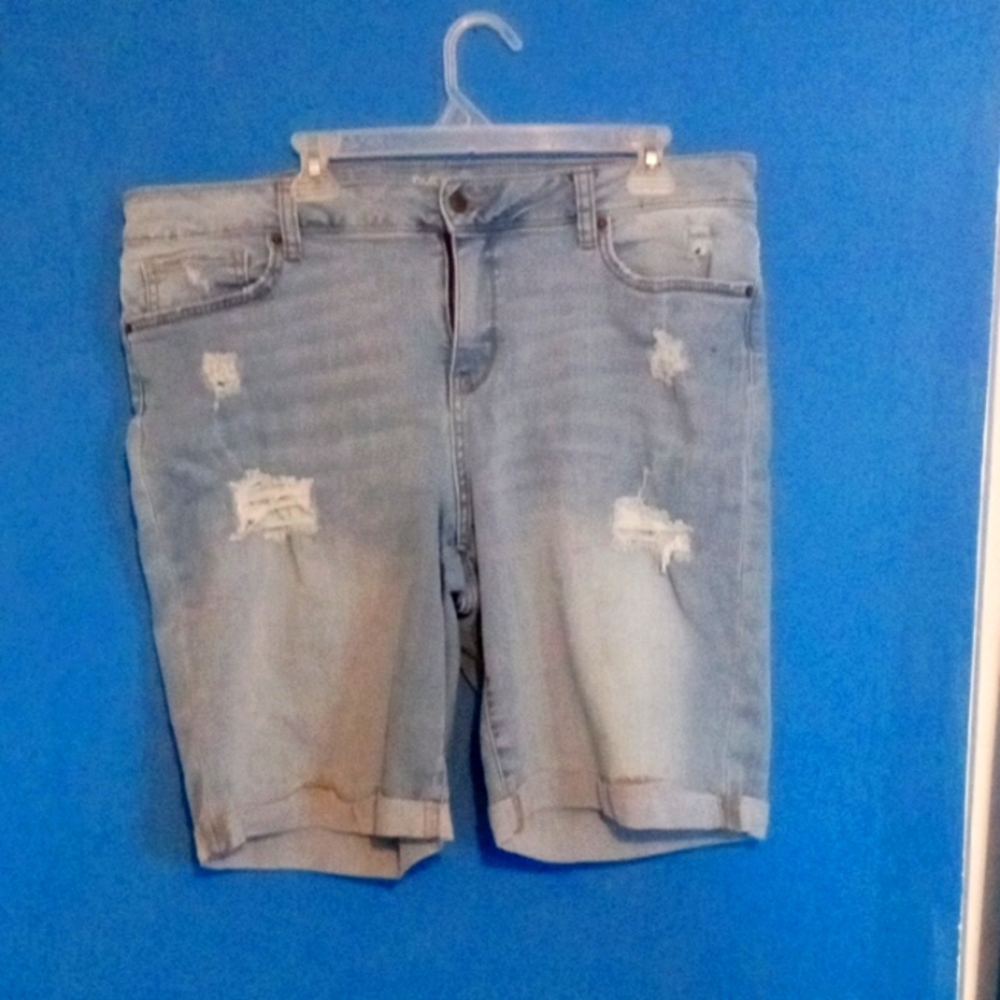 Time and Tru denim shorts